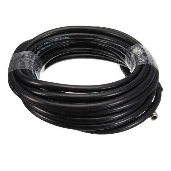 10M Tube 3/8 Quick Connect High Pressure Hose Black Washer Tube For Pressure Washer