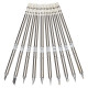 Drillpro 10pcs T12 Soldering Iron Tips Set for HAKKKO FX951 FX952