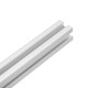 Machifit Silver 100-250mm 2020 T-slot Aluminum Extrusions Aluminum Profiles Frame for CNC Laser Engraving Machine - 250mm