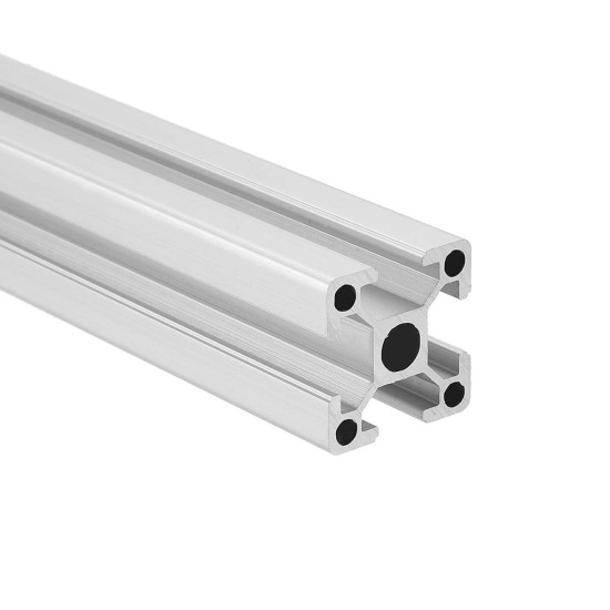 Machifit Silver 100-250mm 2020 T-slot Aluminum Extrusions Aluminum Profiles Frame for CNC Laser Engraving Machine - 250mm