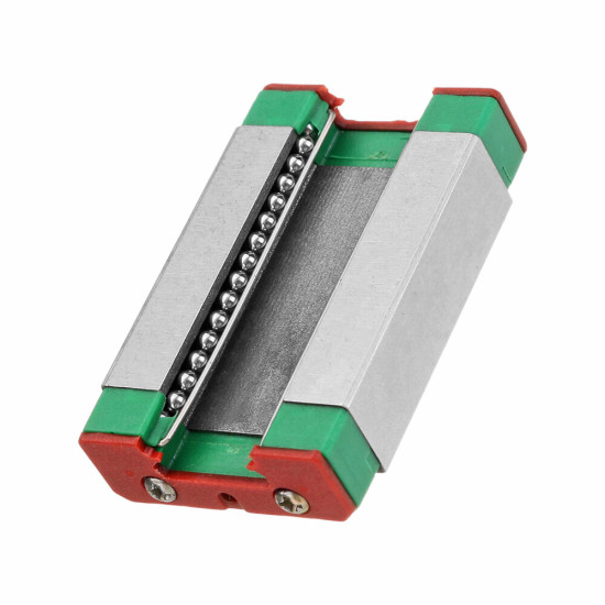 Machifit MGN12H Linear Rail Block 12mm Bearing Steel for CNC Machinery Precision Compatibility Durable Construction