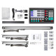 YHSINO YH800-3 DRO & YE Optical Linear Scale Set High Precision 3 Axis Durable Imported Parts Suitable for Different Measurement with Optional Length Professional Digital Display+ Scale - 150+350+650mm