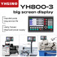 YHSINO YH800-3 DRO & YE Optical Linear Scale Set High Precision 3 Axis Durable Imported Parts Suitable for Different Measurement with Optional Length Professional Digital Display+ Scale - 150+350+650mm