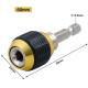 1PC 1/4 Inner Hex 60mm Hexagonal Shank Quick Coupling Power Tool Accessories Electric Drills Adapters Drill Bit Holder Parts