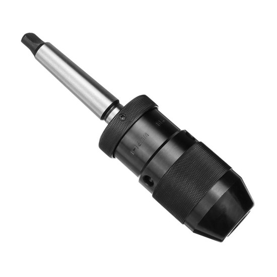 1-16mm B16 Self Tighten Keyless Drill Chuck With MT2-B16 Arbor For Lathe Drill