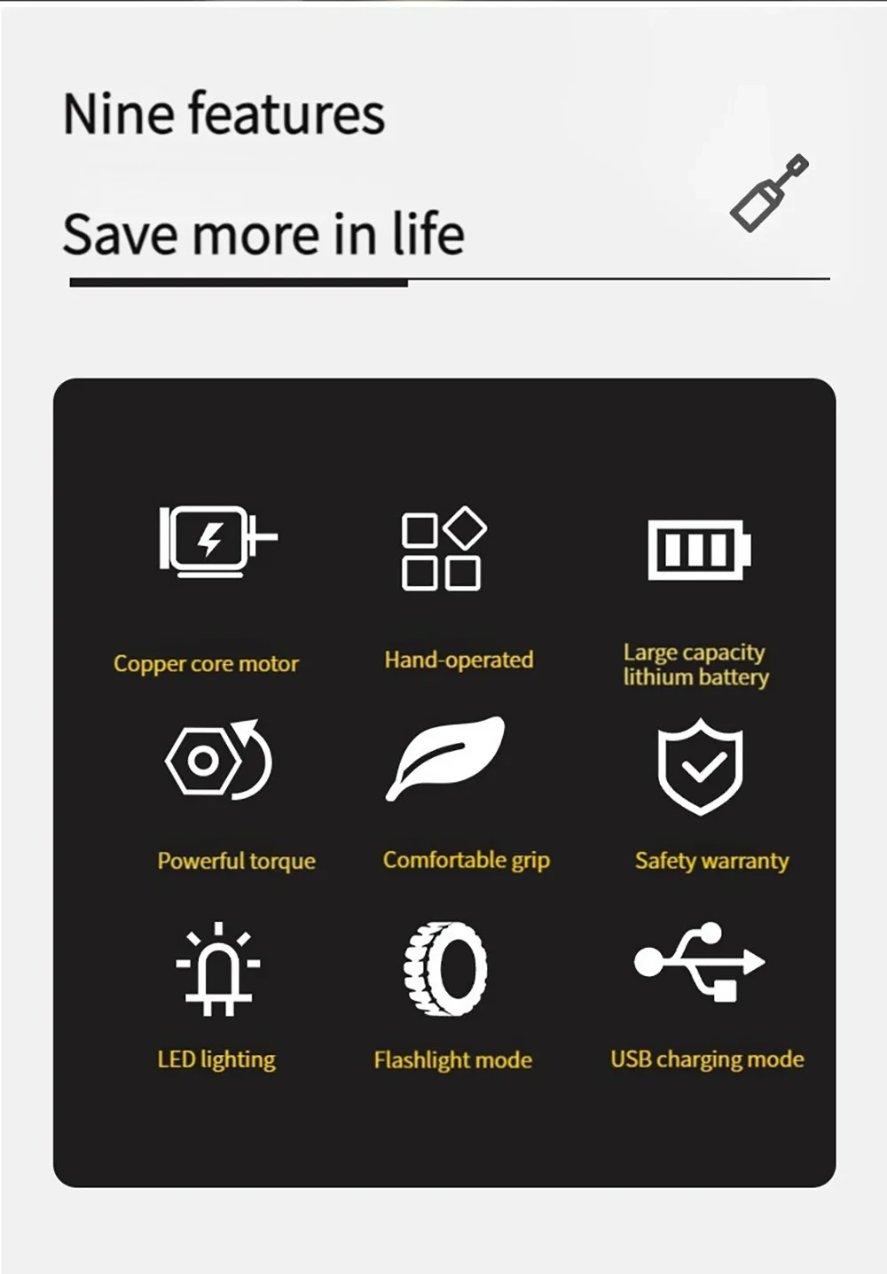 11PCS 200r/min Household Ratchet Screwdriver Cordless Electric Screwdriver 3.6V 1300mAh Li-ion Battery Rechargeable Manual Mini Drill