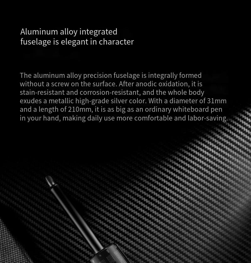 Wowstick SD63 Electric Screwdriver All-Aluminum Shell High Torque USB Type-C Charging Compact Design Long Battery Life