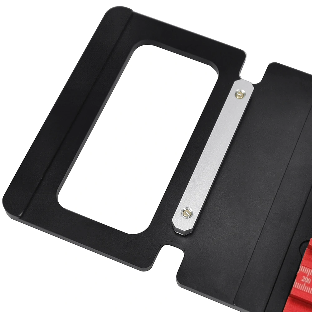 ENJOYWOOD Aluminum Alloy Track Saw Square Guide Rail Square Woodworking 90 Degree Right Angle Guide Plate Square Cutting Everytime for Makita / Festool