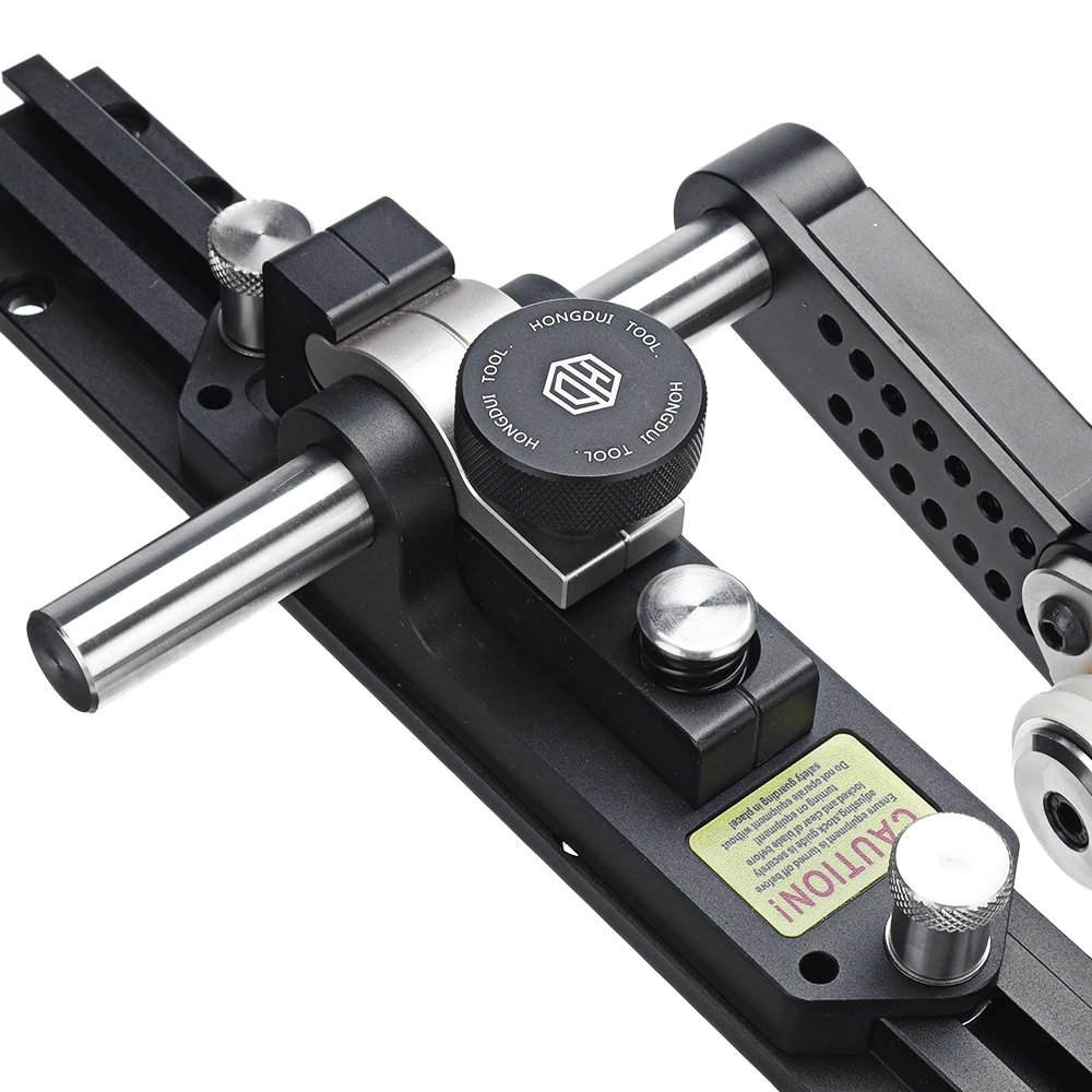 HONGDUI Woodworking Assembly Table Saw Clear Cut Press Stock Push Guide Table Saw Cutting Pushing Guide