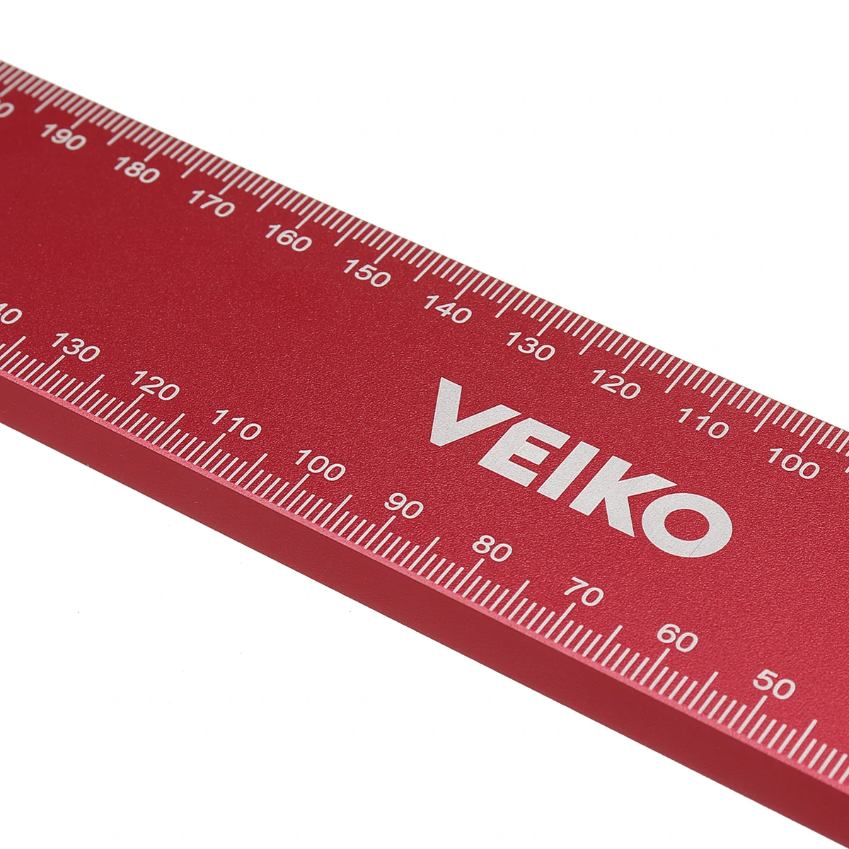 VEIKO 300x200mm Aluminum Alloy Precision Woodworking Square Right Angle Ruler with Base