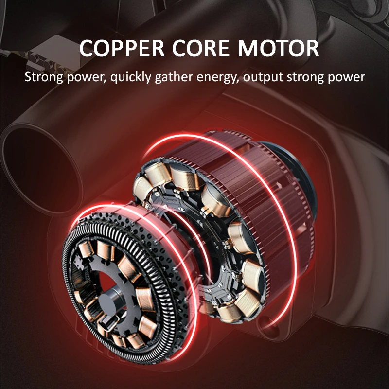 VIOLEWORKS 88VF 6 Inch Portable Electric Pruning Chain Saw Rechargeable Small Woodworking Chainsaw W/ 1/2pcs Battery