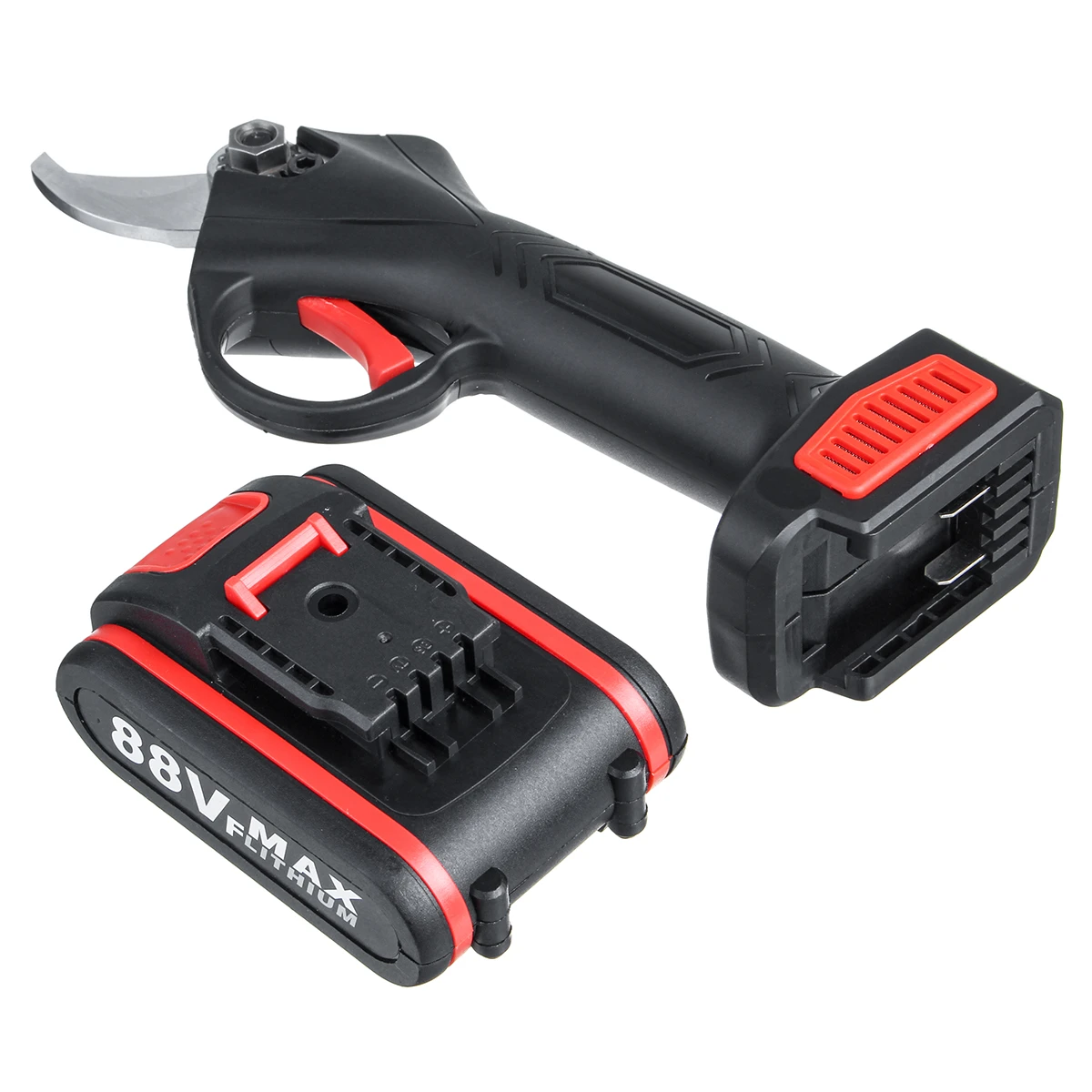 VIOLEWORKS 88VF Cordless Rechargeable Electric Pruning Shears Secateur Branch Cutter Scissor