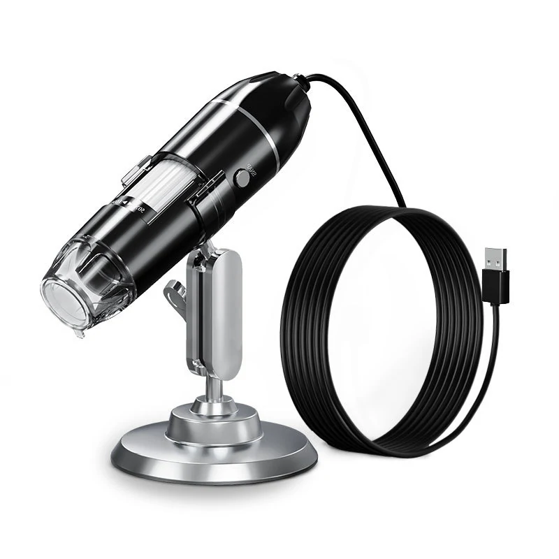 1000X Digital Microscope 3 In 1 Interfaces Microscope Photo Video Modes Microscope Computer Mobilephone Connecting 360° Bracket