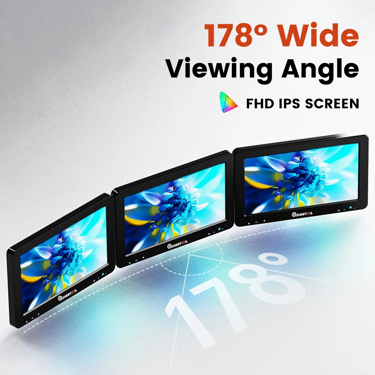 MUSTOOL DM9 Pro HDMI-compatible Digital Microscope w/eflect cover 7'' IPS Screen Microscopes 1200X Entire Coin View 16MP Professional Soldering Microscopio