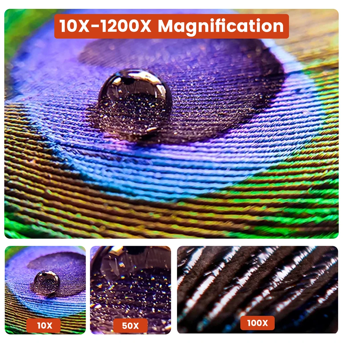 MUSTOOL DM9 Pro HDMI-compatible Digital Microscope w/eflect cover 7'' IPS Screen Microscopes 1200X Entire Coin View 16MP Professional Soldering Microscopio