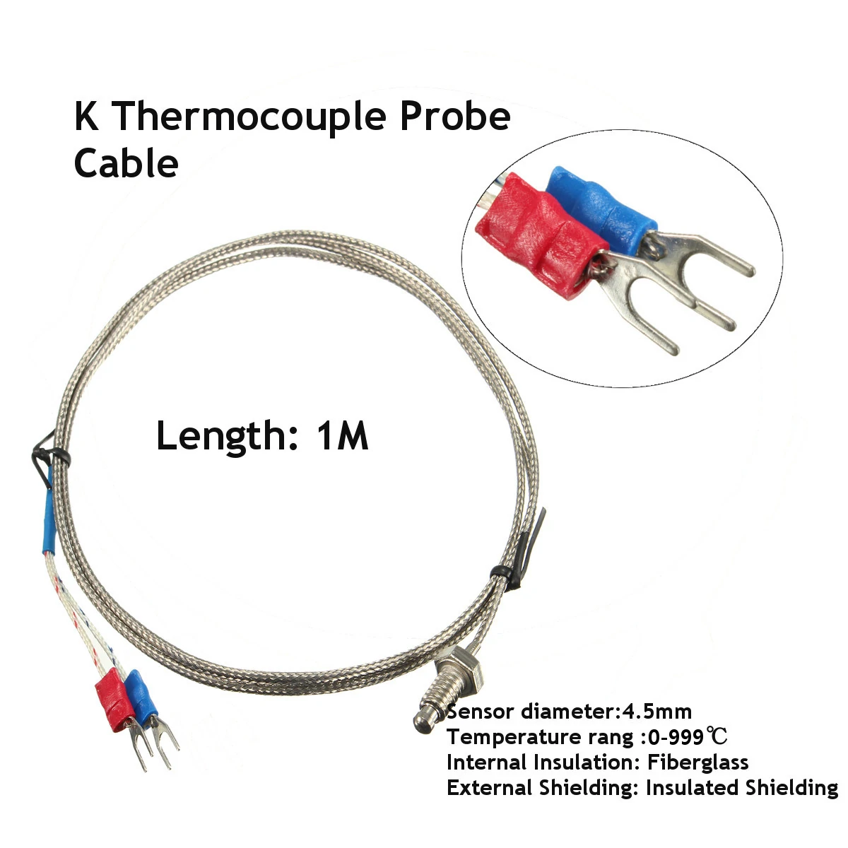 Upgrade REX-C100 Digital PID Temperature Controller Thermostat SSR output Max.40A SSR Relay K Thermocouple Probe High Quality