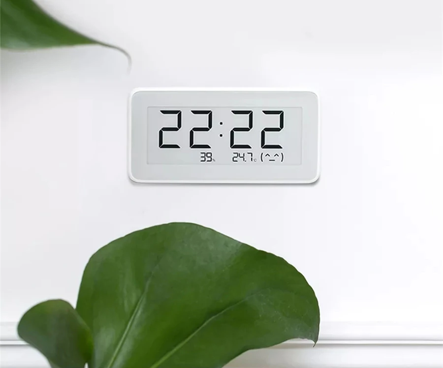 Xiaomi Mijia Smart Temperature Humidity Pro Electronic Digital Clock Watch E-link Thermometer Moisture Meter Work Mi Home