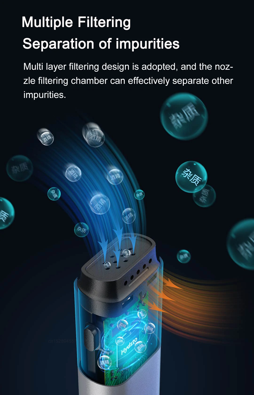 Hydsto Digital Alcohol Tester T1 Professional Alcohol Breathalyzer Breath Drunk Driving Analyzer LCD Screen Mini Tools