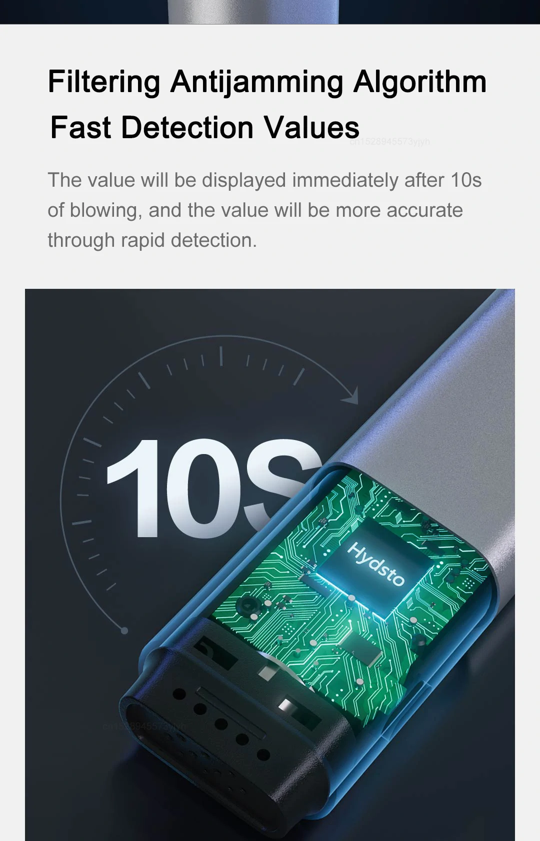 Hydsto Digital Alcohol Tester T1 Professional Alcohol Breathalyzer Breath Drunk Driving Analyzer LCD Screen Mini Tools