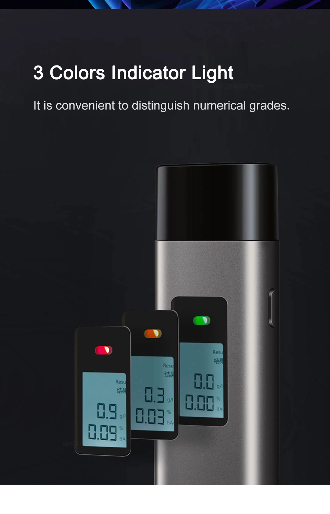 Hydsto Digital Alcohol Tester T1 Professional Alcohol Breathalyzer Breath Drunk Driving Analyzer LCD Screen Mini Tools