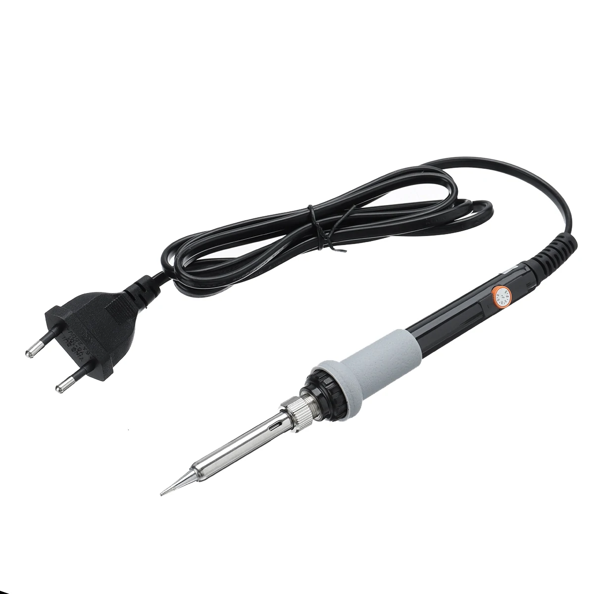 60W 220V EU Plug Adjustable Temperature Electric Solder Iron with 5pcs Solder Tips