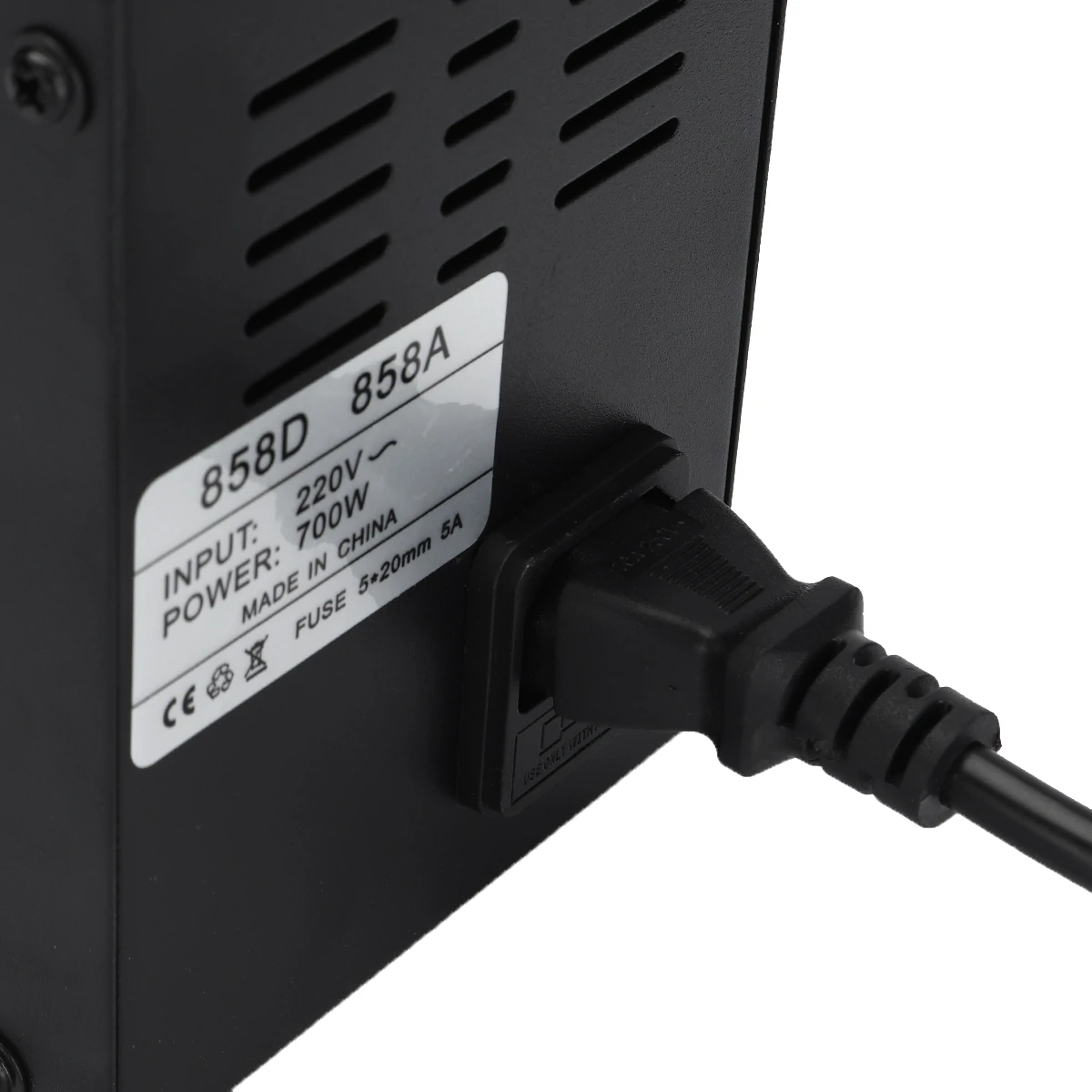 858D 700W BGA Rework Solder Station Soldering Heat Air Gun Station 220V / 110V For SMD SMT Welding Repair