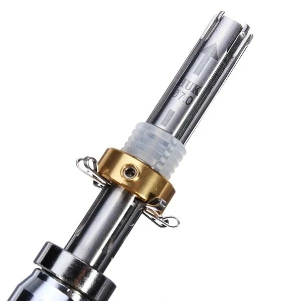 DANIU 3Pcs Tubular 7 Pins Lock Pick Tool Locksmith Tool Lock Pick Set