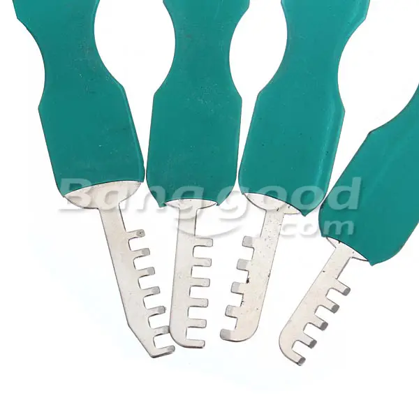 DANIU 7pcs Comb Pick Stainless Steel Lock Tool Locksmith Tool for House Lock Picks