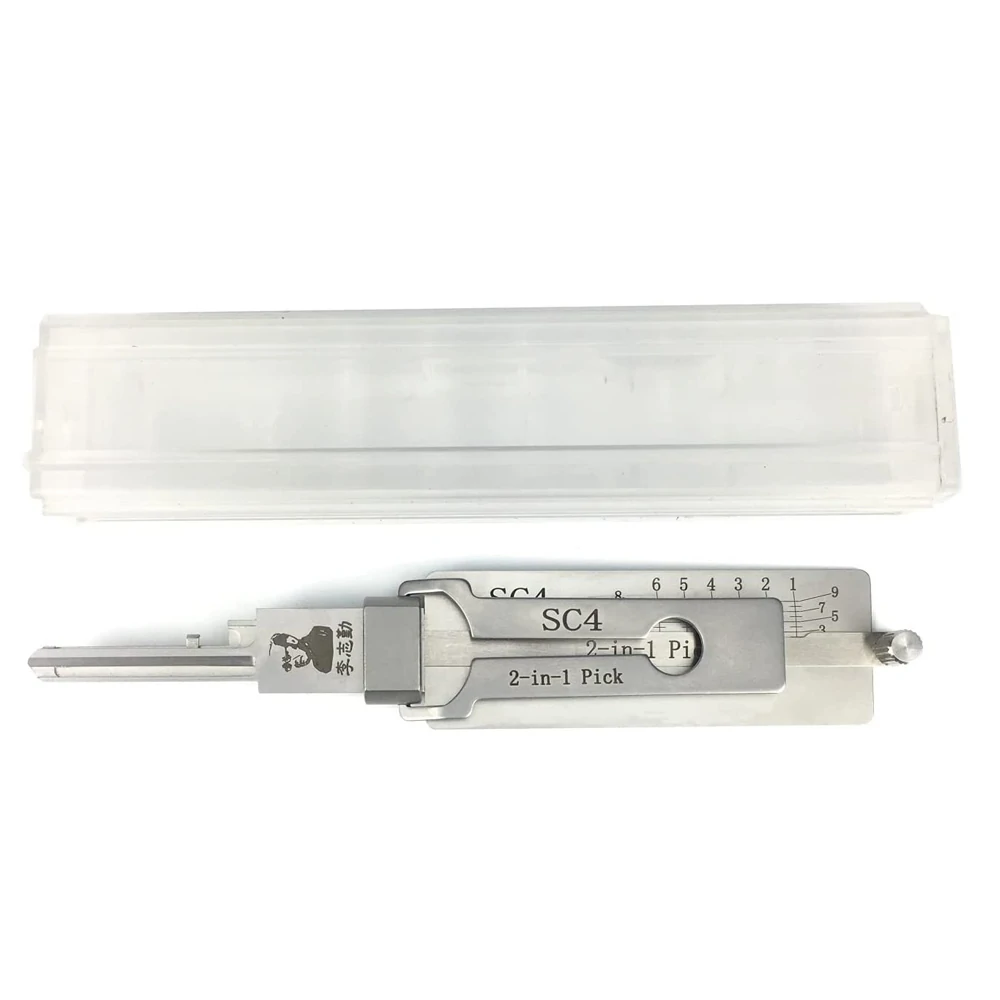 Drillpro 1PC 2 in 1 Tools KW1 SS001Pro KW5 SC1 SC4 Decoder Locks Professional Hand Locksmith Tool for All Type