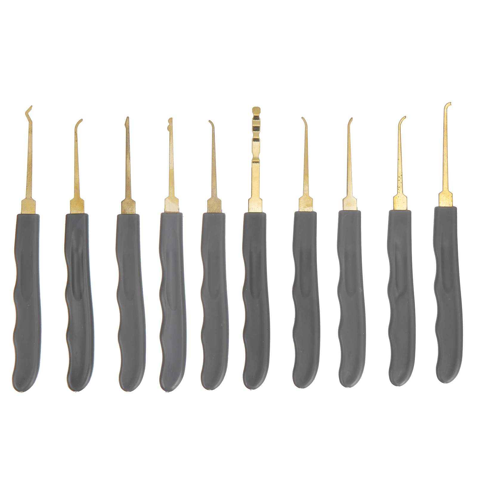 26PCS Lock Picks Training Tool Transparent Practice Padlock Set Locksmith Tool