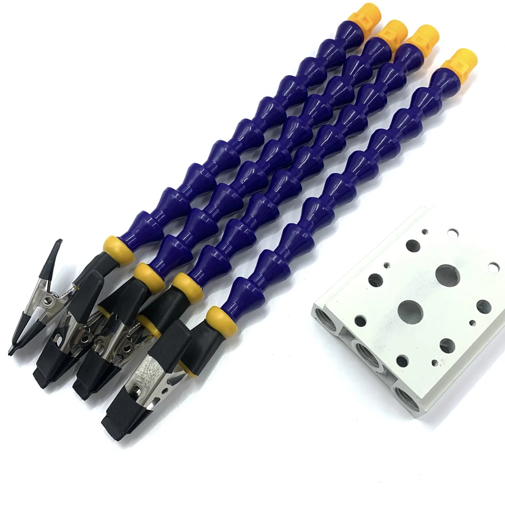 Two/Four/Six Brackets Benches Vise Table Clamp with Flexible Arm Aluminum Alloy Clamp Soldeirng Iron Holder Printed Circuit Board Welding Repairs