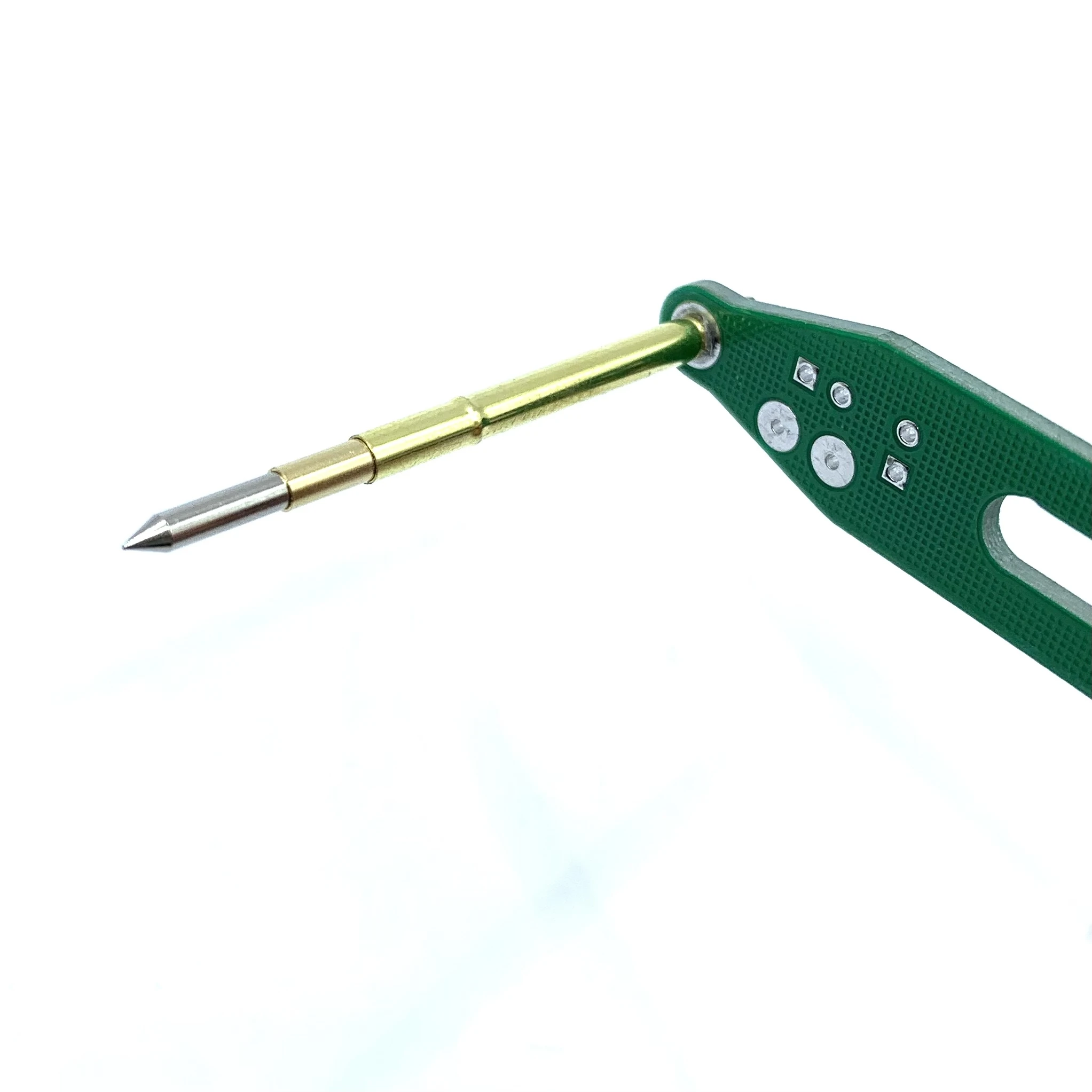 Welding Fixed Test Probe Pressure Needle Burning Tool Kit for Components IC Chip Module CPU Circuit Board PCB Electronic Production