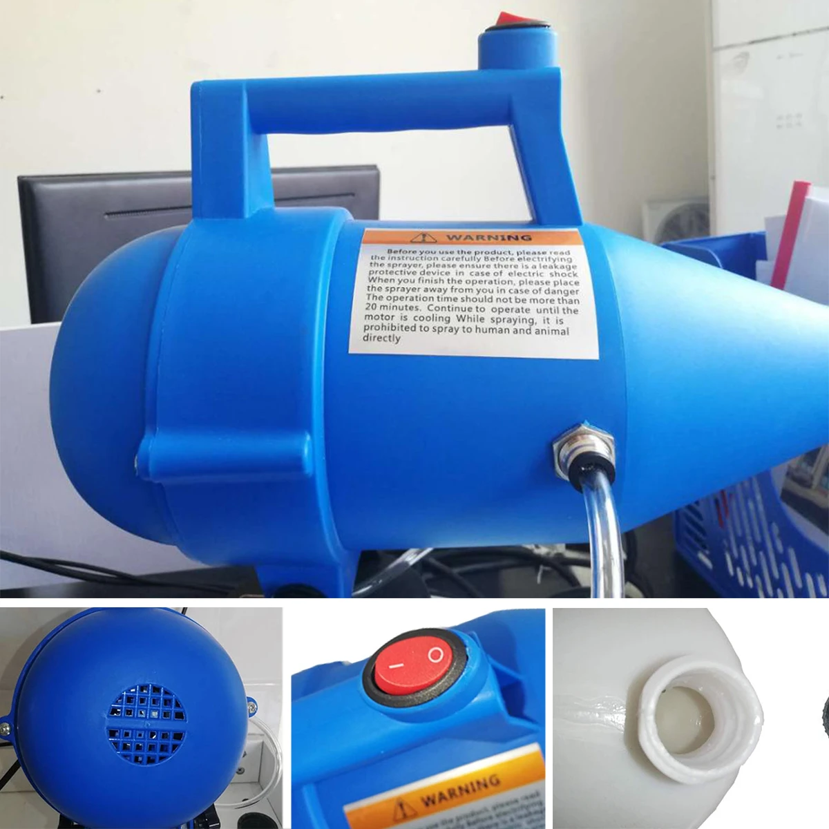 4.5L 220/110V Electric ULV Fogger Sprayer Cold Fogging Machine Disinfection Farm