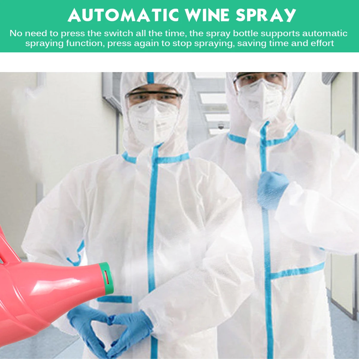 5L Wireless Portable Nebulizer Sprayer Hotels Residence Community Office Disinfection Sterilization CE