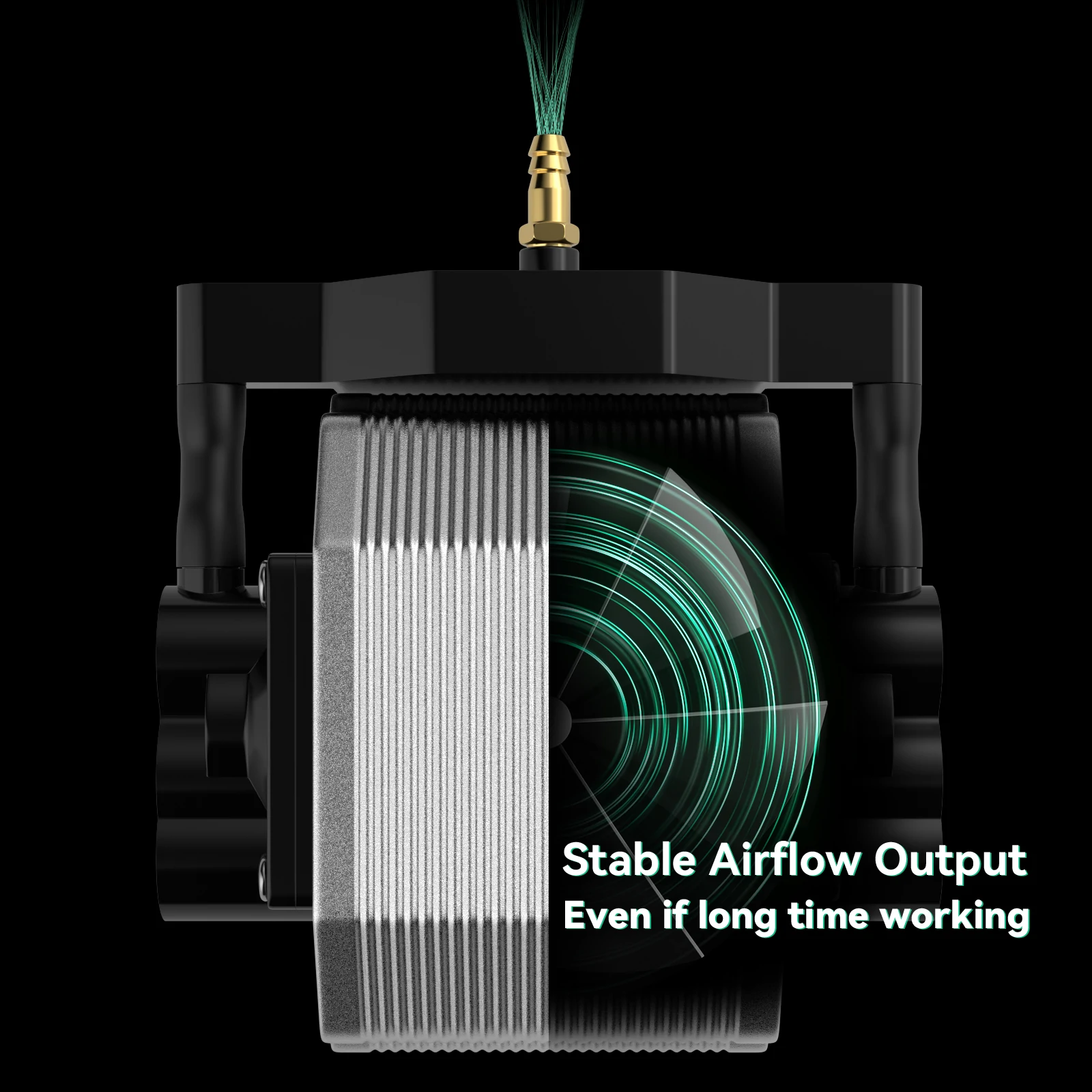 SCULPFUN Air Pump Air Compressor 220V for Laser Engraving Machine Adjustable Speed Low Noise Low Vibration Stable Output Air Assist System