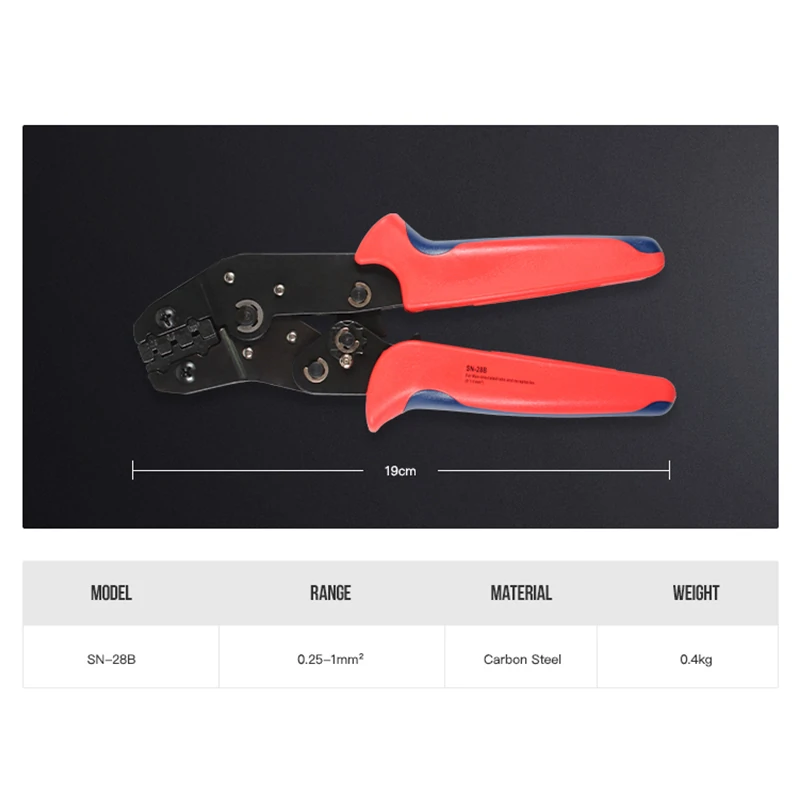 Sn-28b Crimping Pliers Tool Set-1550pcs, 460pcs 2.54mm Jst-xh Jst Connector Kit