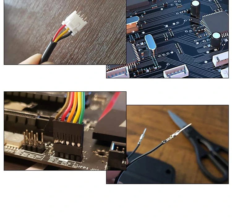 Sn-28b Crimping Pliers Tool Set-1550pcs, 460pcs 2.54mm Jst-xh Jst Connector Kit