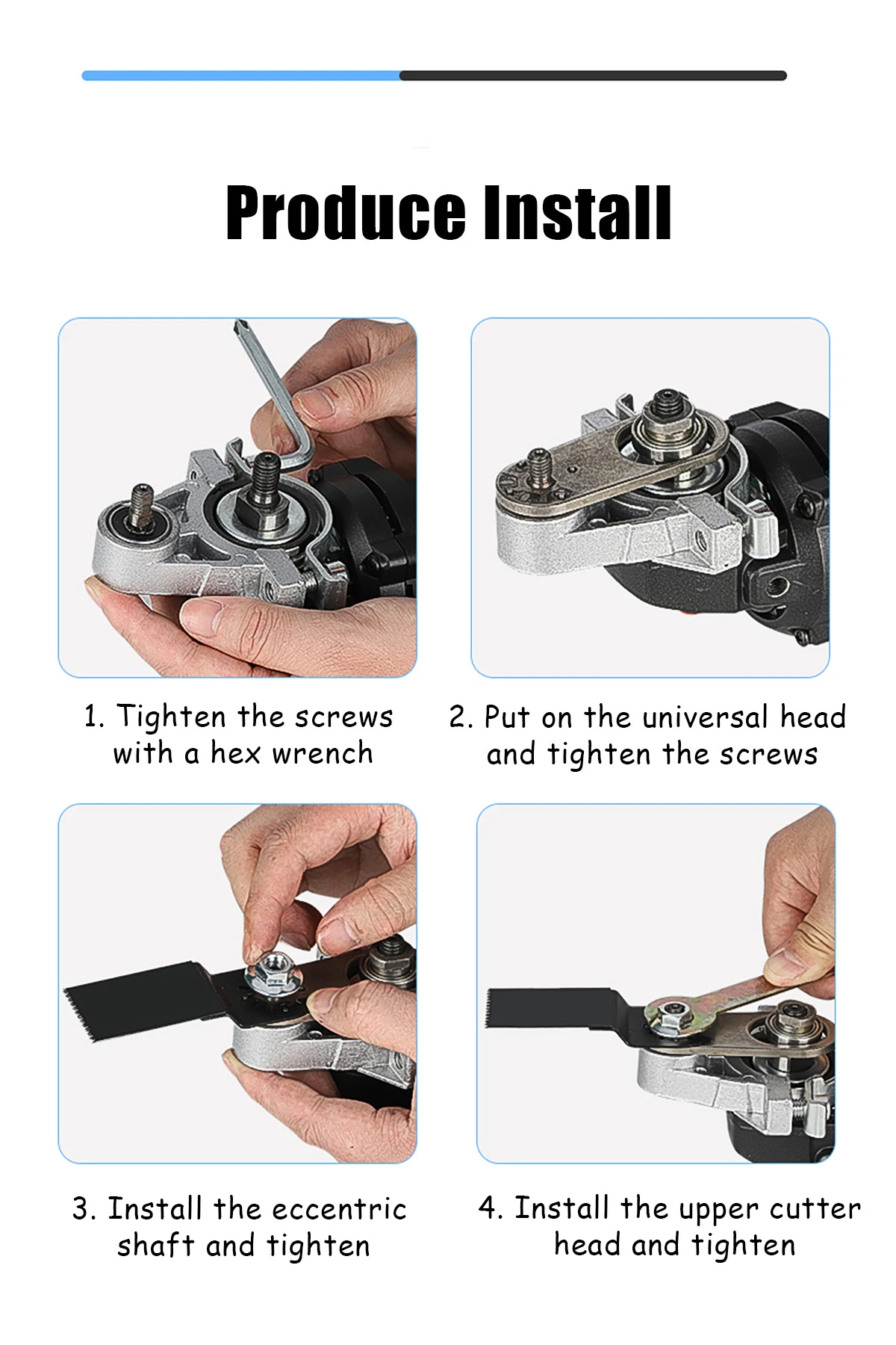 Oscillating Multi Saw Attachment Adapter Change Angle Grinder into Trimming Machine Oscillating Tools for Wood Metal Cutting