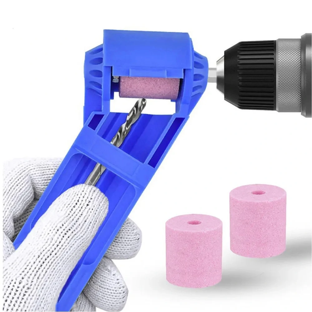 2-12.5mm Portable Corundum Grinding Wheel Drill Bit Sharpener Titanium Drill Portable Drill Bit Powered Tool Parts