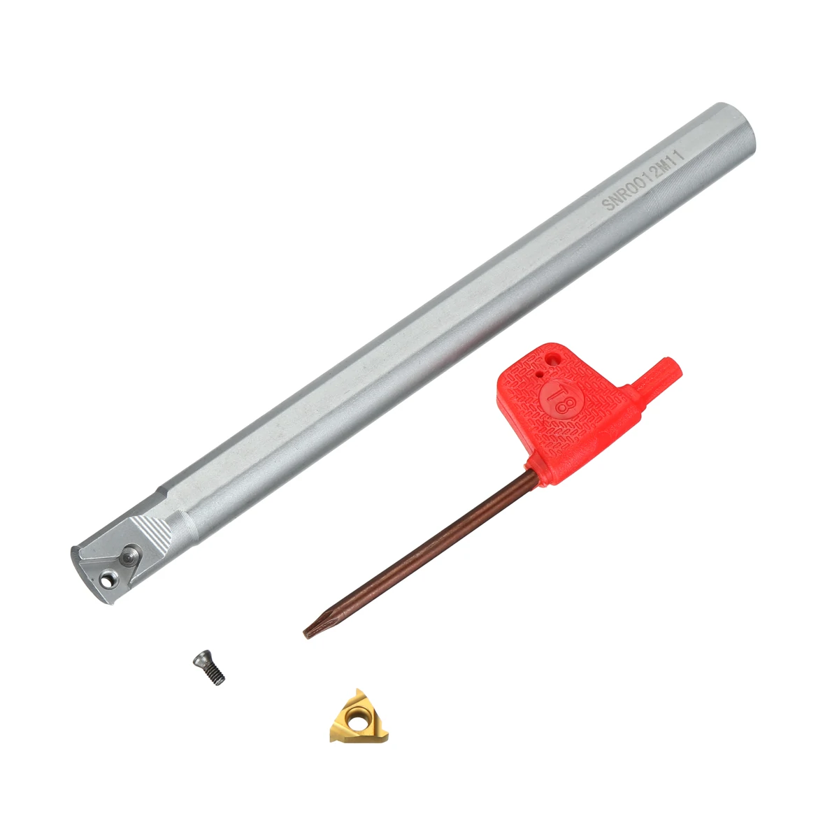 12mm Shank Wood Lathe Turning Tool Set Indexable Carbide Insert for Turning Boring Grooving Cutting Threading